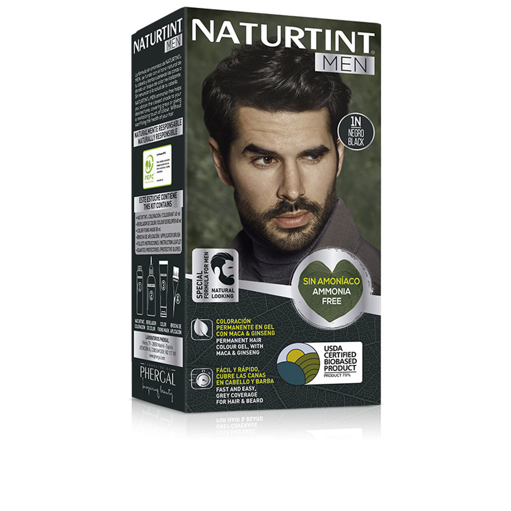 NATURTINT : NATURTINT MEN dye without ammonia #1Nblack 1 u
