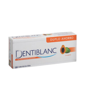 DENTIBLANC : DENTIBLANC BLANQUEADOR INTENSIVO con papaya pack 2 x 100 ml