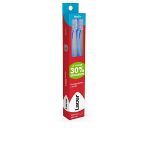 LACER : Toothbrush medium pack of 2 units
