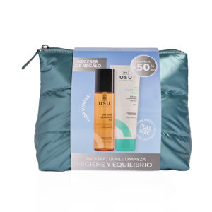 USU COSMETICS : K-BEAUTY EASY CLEANSING ROUTINE 2-piece CASE