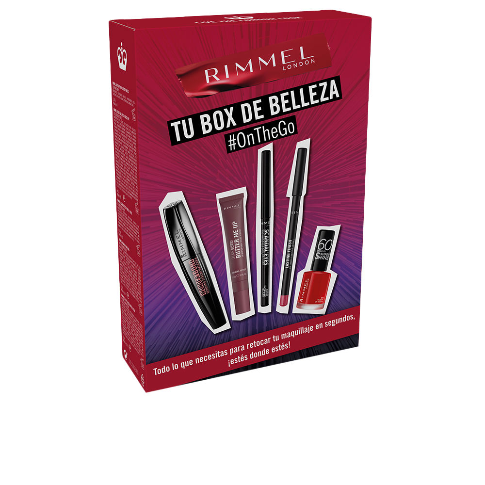 RIMMEL LONDON : RIMMEL LONDON MAQUILLAJE ESTUCHE 5 pz