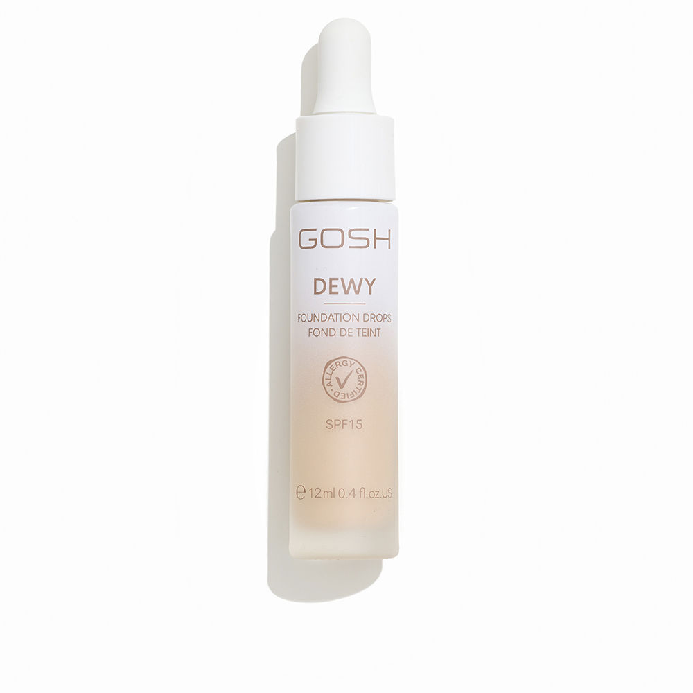 GOSH : DEWY foundation drops SPF15 #004-Fair 12 gr