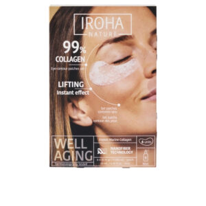 IROHA : 99% COLLAGEN eye patches 6 u