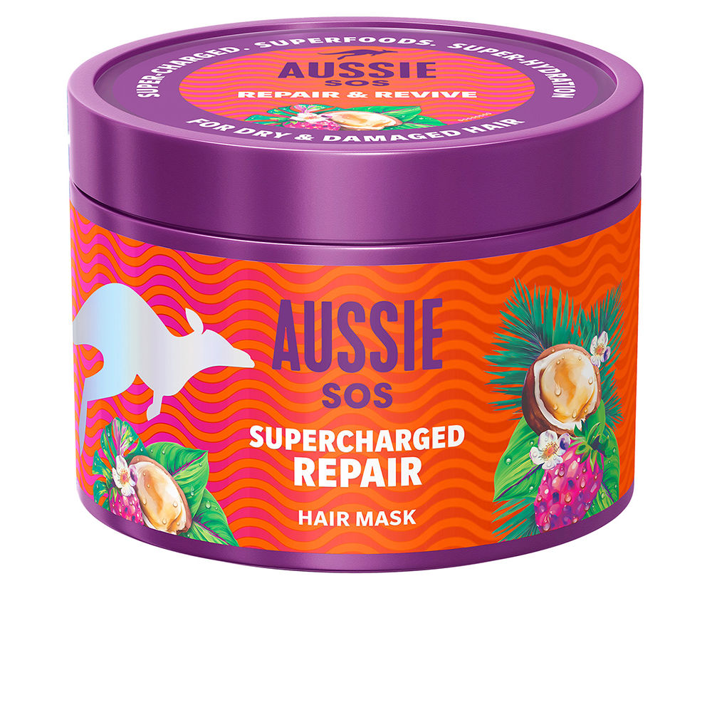 AUSSIE : AUSSIE SOS SUPERCHARGED REPAIR hair mask 500 ml