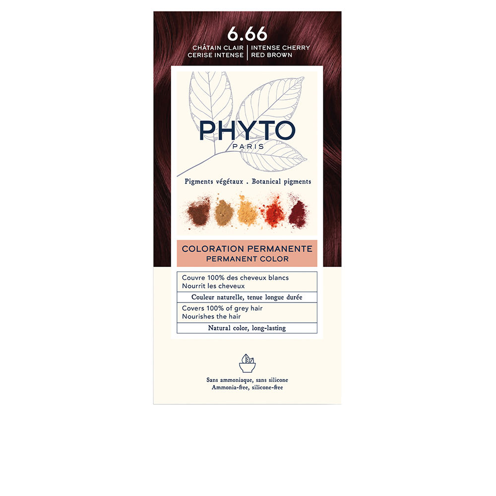 PHYTO : PHYTOCOLOR #6.66-Intense Light Cherry Brown 4 u