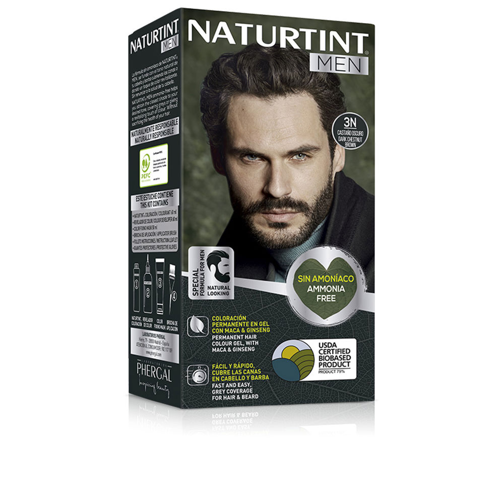 NATURTINT : NATURTINT MEN ammonia-free dye #3Ndark brown 1 unit