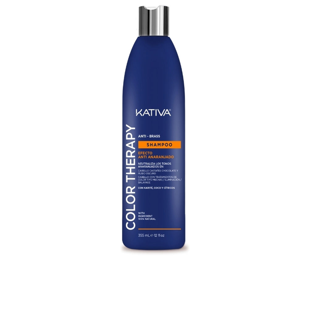 KATIVA : COLOR THERAPY anti-orange effect shampoo 355 ml