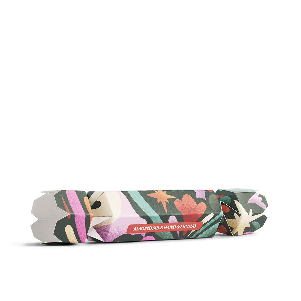 THE BODY SHOP : ALMOND MILK HAND & LIP DUO ESTUCHE 2 pz