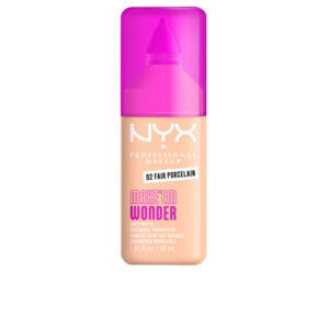 NYX PROFESSIONAL MAKE UP : MAKE'EM WONDER foundation #02-Fair Porcelain 30 ml