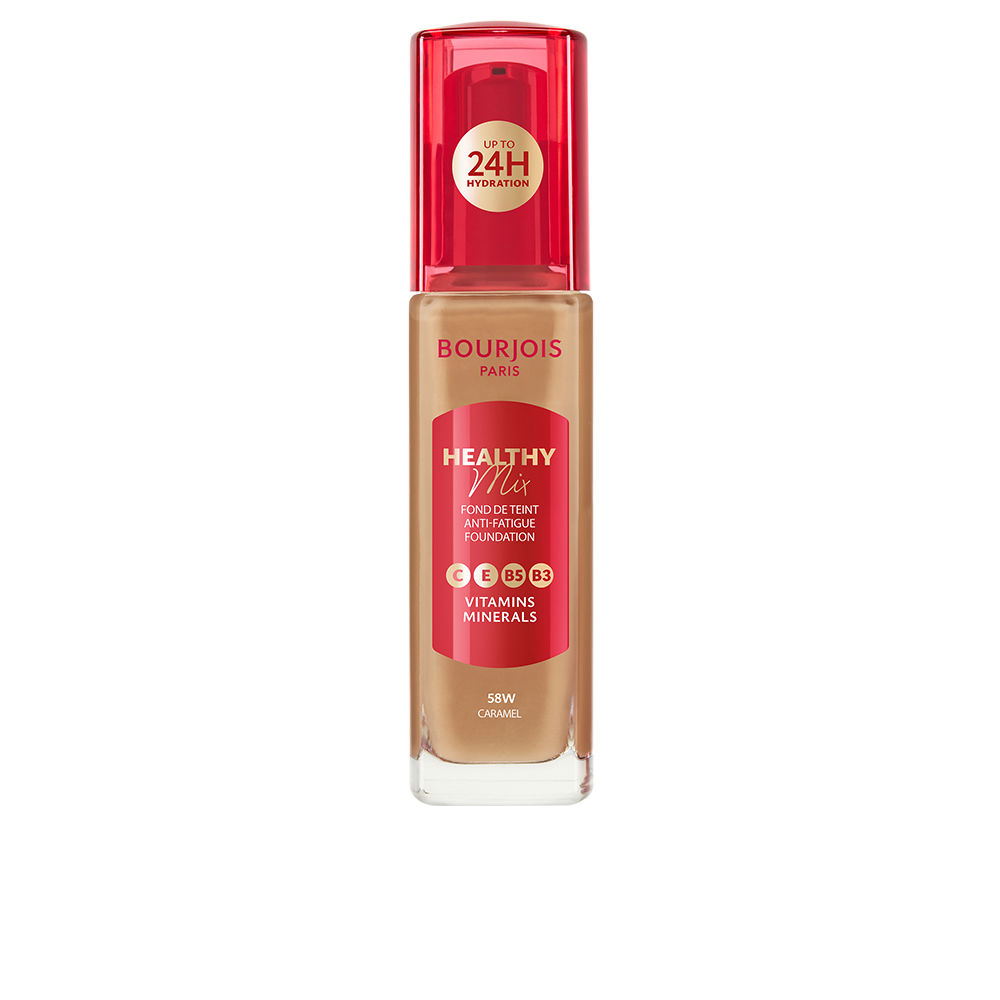 BOURJOIS : HEALTHY MIX makeup base #58W-Caramel 30 ml