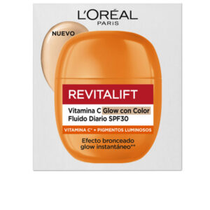 L'ORÉAL PARIS : REVITALIFT VITAMIN C tinted glow daily fluid SPF30 40 ml
