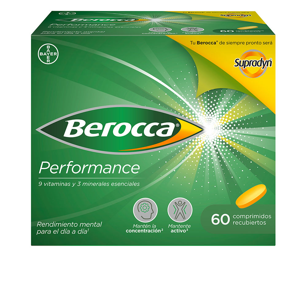BEROCCA : BEROCCA PERFORMANCE comprimidos 60 u
