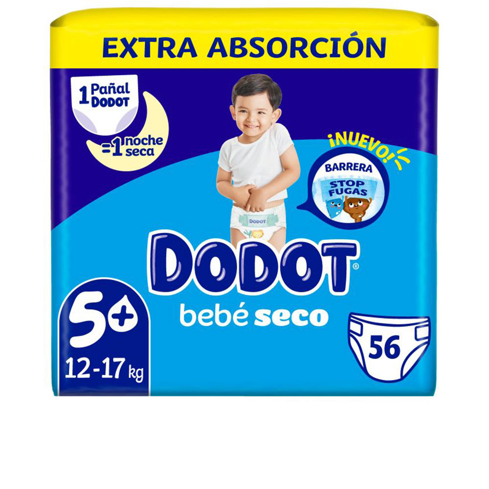 DODOT : DODOT EXTRA STAGES size 5 diapers 12-17 kg 56 units