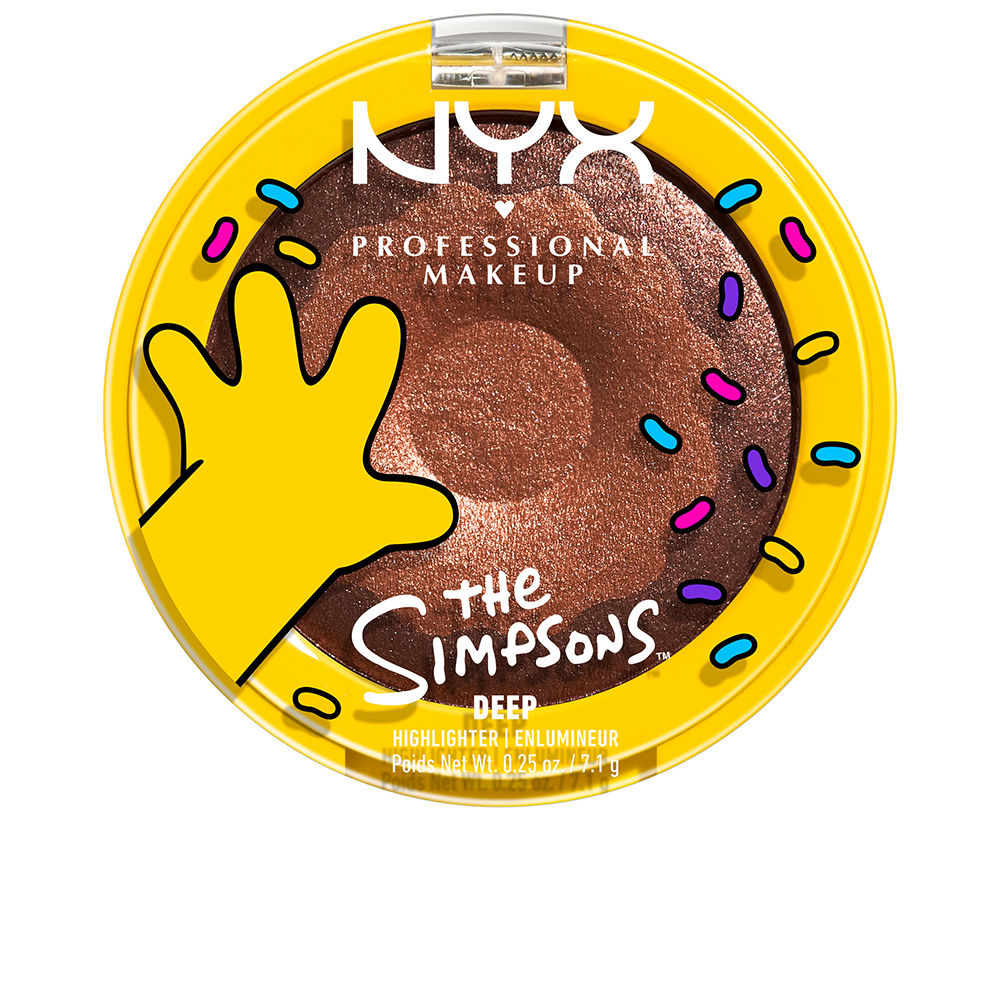 NYX PROFESSIONAL MAKE UP : THE SIMPSONS DONUT highlighter #Deep 7.1 gr