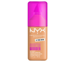 NYX PROFESSIONAL MAKE UP : MAKE'EM WONDER foundation #14-True Beige 30 ml
