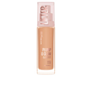MAYBELLINE : LIFTER PLUMP & GLOW foundation #119 30 ml