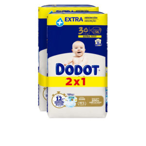 DODOT : DODOT SENSITIVE EXTRA talla 3+ pañales 7-11 kg 112 u