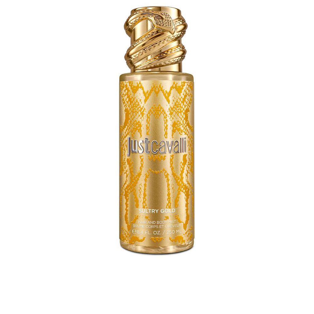 ROBERTO CAVALLI : SULTRY GOLD hair and body mist 250 ml